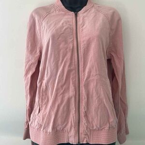 Blush Pink Women's Bomber Jacket